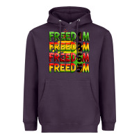 Plum Freedom 1865 Heavyweight Hoodie - Zillion Design Studio