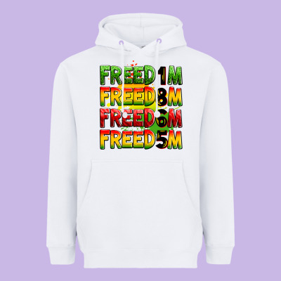 Freedom 1865 Heavyweight Hoodie Designed By Zillion Design Studio