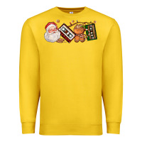 Lemon coffee cup santa cassette cookie Premium Sweatshirt - FaDigitalArtStudio