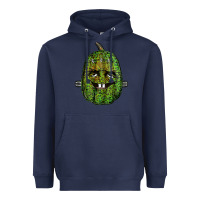 Navy leopard pumpkin frankestein Heavyweight Hoodie - RanaPortraitStore