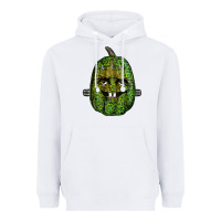 White leopard pumpkin frankestein Heavyweight Hoodie - RanaPortraitStore