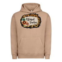 Pigment Burro Blessed Teacher Urban Hoodie - Jasminsmagicworld