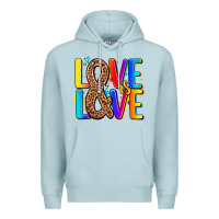 Blue Mist pride lgbtqi love is love Premium Hoodie - AdoDesignShop