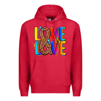 Cardinal pride lgbtqi love is love Premium Hoodie - AdoDesignShop