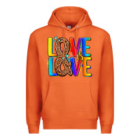 Carrot pride lgbtqi love is love Premium Hoodie - AdoDesignShop