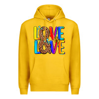 Lemon pride lgbtqi love is love Premium Hoodie - AdoDesignShop