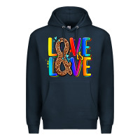 Navy pride lgbtqi love is love Premium Hoodie - AdoDesignShop