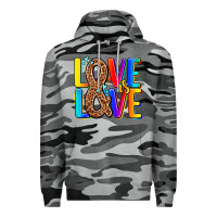 Slate Camo pride lgbtqi love is love Premium Hoodie - AdoDesignShop