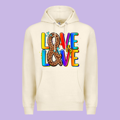 Pride Lgbtqi Love Is Love Premium Hoodie Designed By Adodesignshop