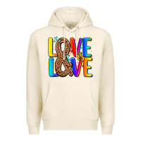 Tofu pride lgbtqi love is love Premium Hoodie - AdoDesignShop