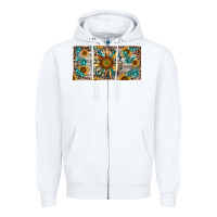 White western sunflower and gemstone license plate Zipper Hoodie - RanaPortraitStore