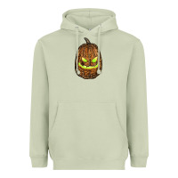 Matcha watercolor leopard pumpkin Heavyweight Hoodie - RanaPortraitStore