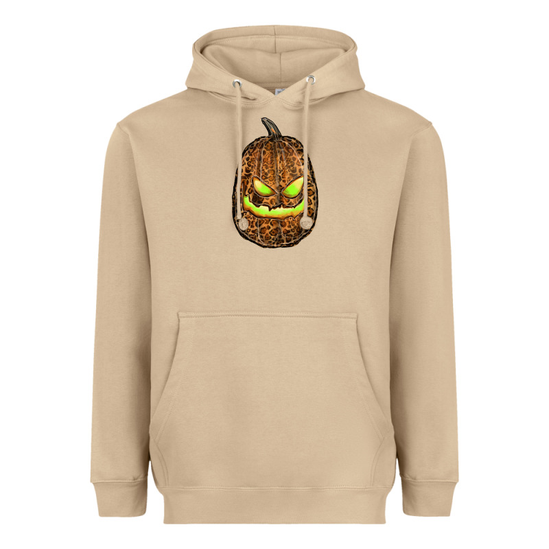Watercolor Leopard Pumpkin Heavyweight Hoodie by RanaPortraitStore | Teevron