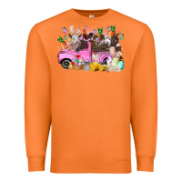 Carrot easter day farm animals truck Premium Sweatshirt - RacoonDesign
