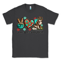 Smoke peace love australian shepherd Classic Tee - texasbilliewilder