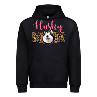 Black Husky Mom Urban Hoodie - Jasminsmagicworld