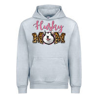 Heather Grey Husky Mom Urban Hoodie - Jasminsmagicworld