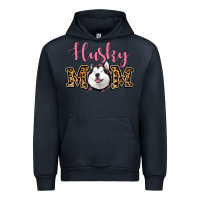 Navy Husky Mom Urban Hoodie - Jasminsmagicworld