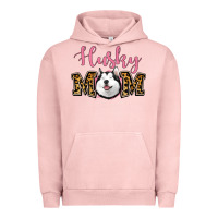 Pigment Salmon Husky Mom Urban Hoodie - Jasminsmagicworld