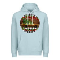 Blue Mist Christmas vacation car Christmas Premium Hoodie - Jasminsmagicworld