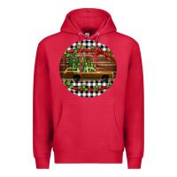 Cardinal Christmas vacation car Christmas Premium Hoodie - Jasminsmagicworld