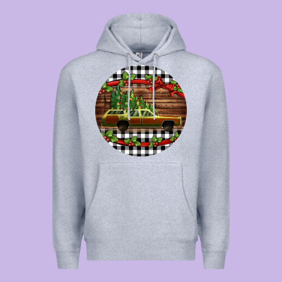 Christmas Vacation Car Christmas Premium Hoodie Designed By Jasminsmagicworld