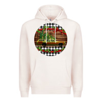 Pale Pink Christmas vacation car Christmas Premium Hoodie - Jasminsmagicworld