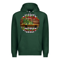 Sports Green Christmas vacation car Christmas Premium Hoodie - Jasminsmagicworld