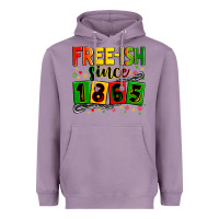 Lavender Free-ish since 1865 Heavyweight Hoodie - Zillion Design Studio