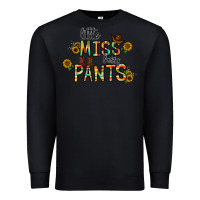 Black little mıss sassy pants Premium Sweatshirt - CowhideDigitalArt