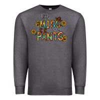 Charcoal Heather little mıss sassy pants Premium Sweatshirt - CowhideDigitalArt