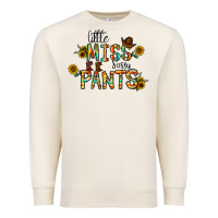 Sandshell little mıss sassy pants Premium Sweatshirt - CowhideDigitalArt