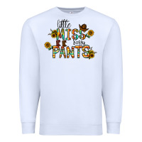 White little mıss sassy pants Premium Sweatshirt - CowhideDigitalArt