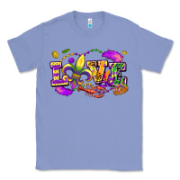 Colony Blue love mardi gras Classic Tee - FaDigitalArtStudio