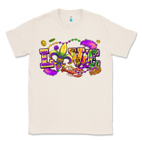 Natural love mardi gras Classic Tee - FaDigitalArtStudio