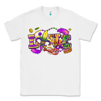 White love mardi gras Classic Tee - FaDigitalArtStudio