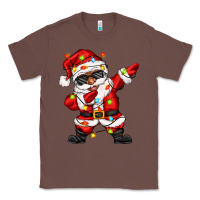 Chestnut afro dabbing santa Classic Tee - Zillion Design Studio