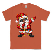 Copper afro dabbing santa Classic Tee - Zillion Design Studio