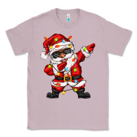 Lilac afro dabbing santa Classic Tee - Zillion Design Studio