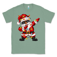 Sage afro dabbing santa Classic Tee - Zillion Design Studio