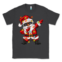 Afro Dabbing Santa Classic Tee | Teevron