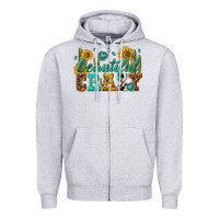 Heather Grey beautiful crazy Zipper Hoodie - texasbilliewilder