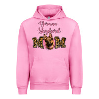 Fuchsia Pink German Shepherd Mom Urban Hoodie - Jasminsmagicworld