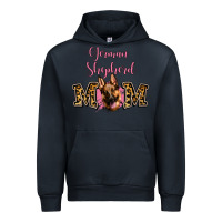 Navy German Shepherd Mom Urban Hoodie - Jasminsmagicworld