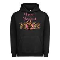 Pigment Black German Shepherd Mom Urban Hoodie - Jasminsmagicworld
