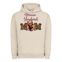 Pigment French Oak German Shepherd Mom Urban Hoodie - Jasminsmagicworld