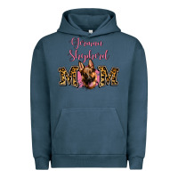 Pigment Midnight Navy German Shepherd Mom Urban Hoodie - Jasminsmagicworld