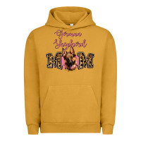 Pigment Peanut Butter German Shepherd Mom Urban Hoodie - Jasminsmagicworld
