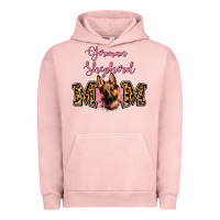 Pigment Salmon German Shepherd Mom Urban Hoodie - Jasminsmagicworld