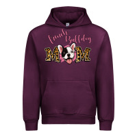 Mauve Wine french bulldog mom Urban Hoodie - Jasminsmagicworld